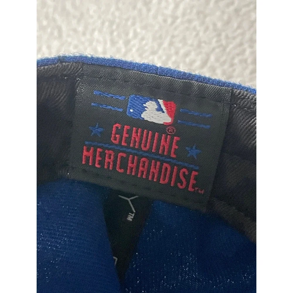 New‎ Era Youth OSFM Baseball Hat Blue Chicago Cubs MLB 9FORTY Adjustable Cap